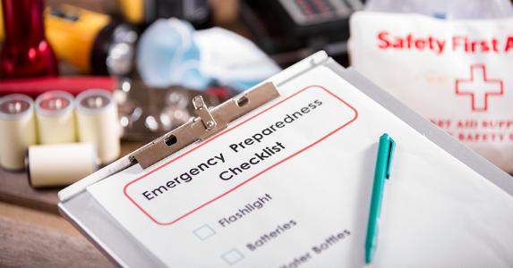 Emergency preparedness checklist